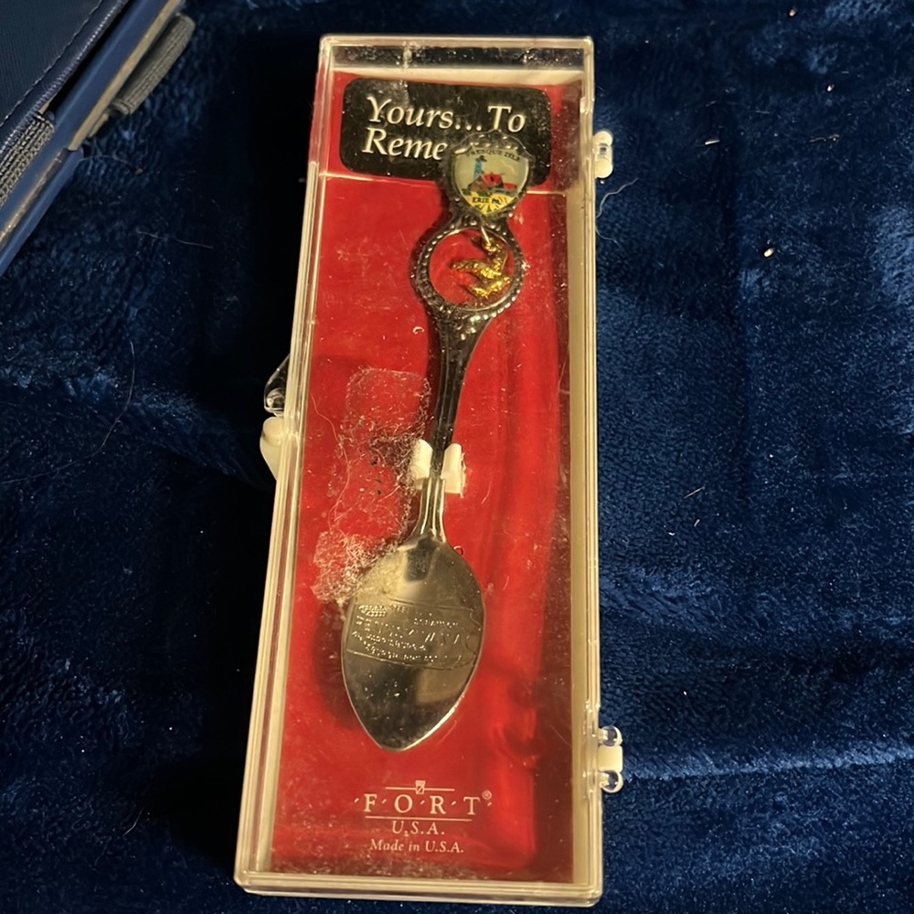 Fort Fresque Isle Souvenir Spoon